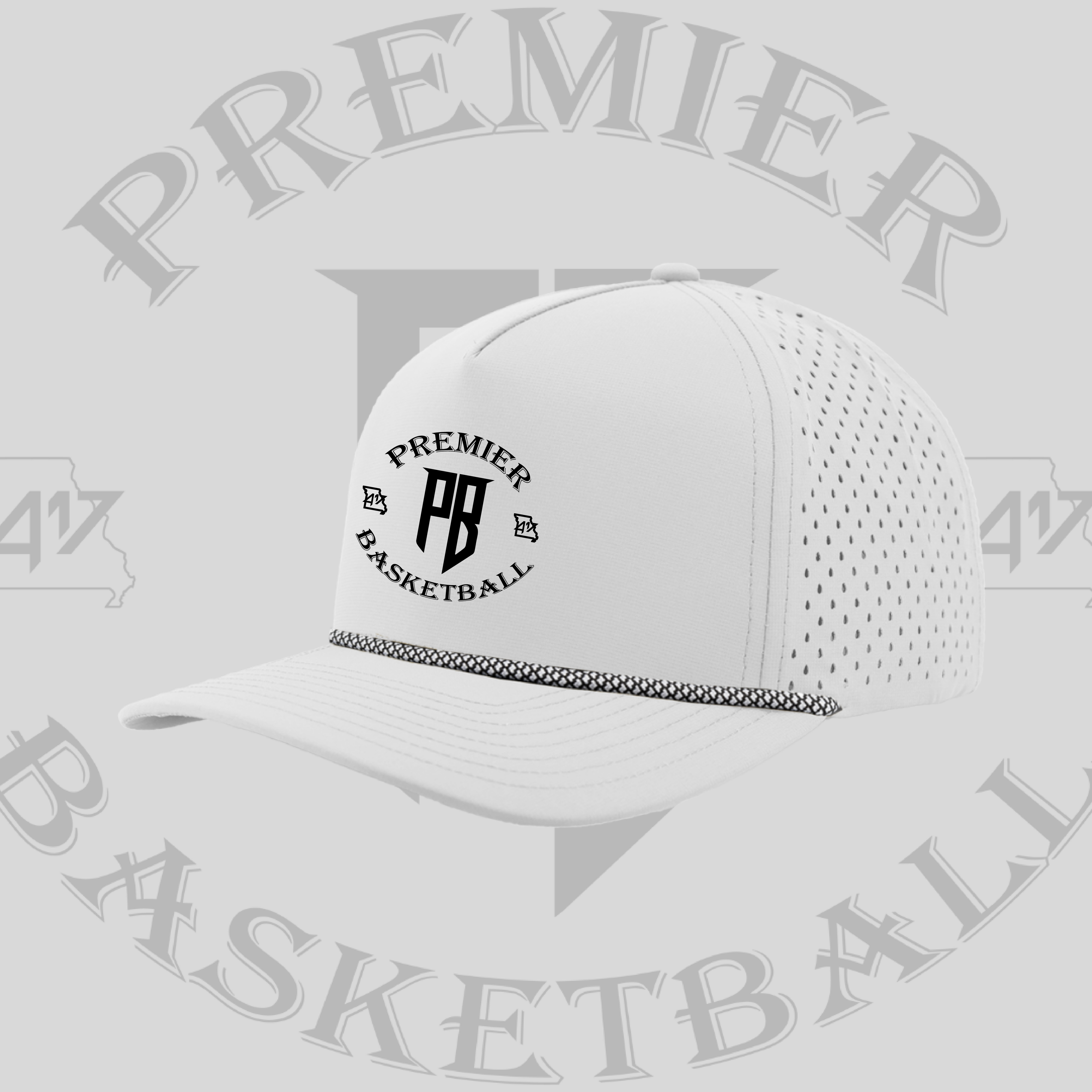 Zapped Headwear Premium Embroidered Rope Hat