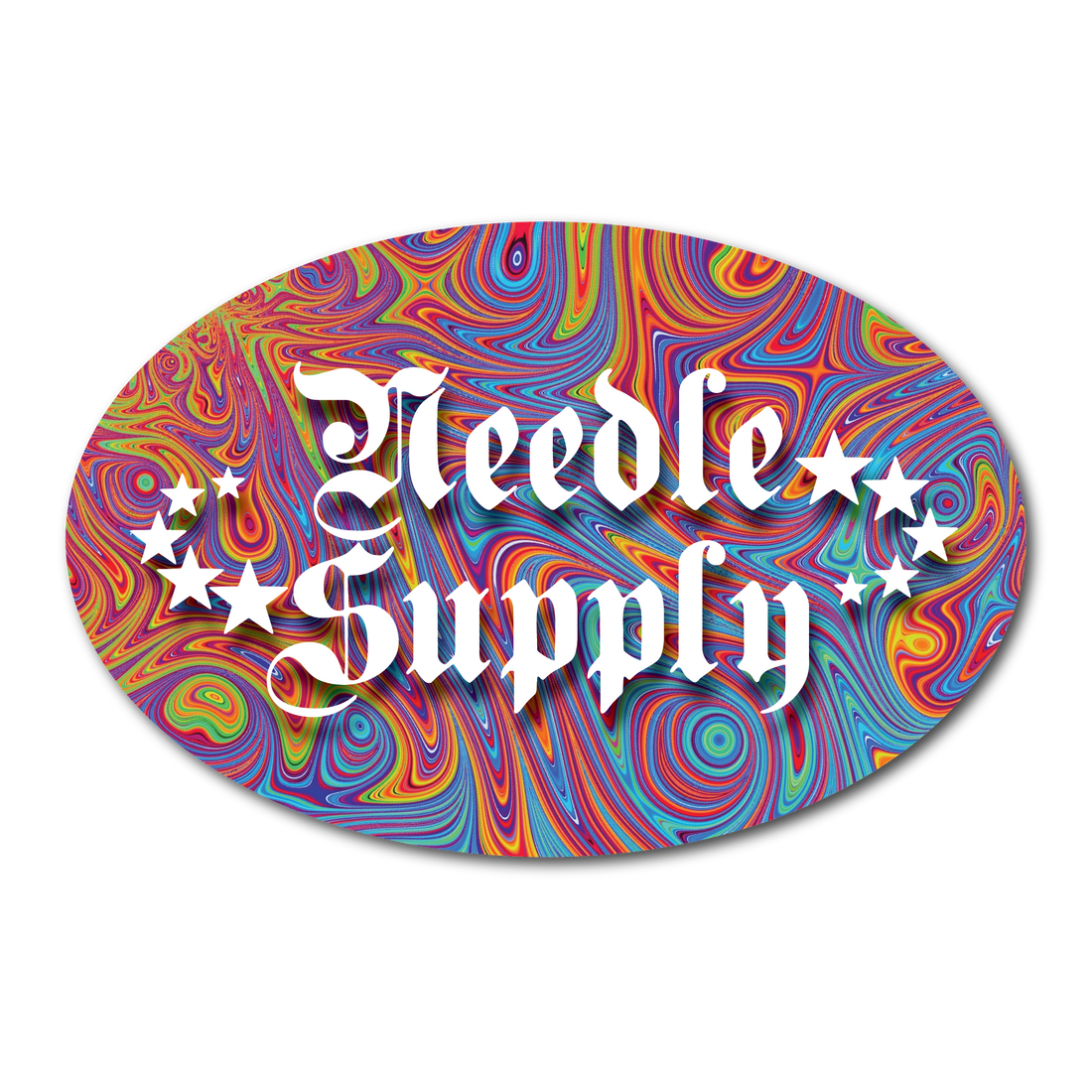 Psychedelic NSC Sticker - 5"x3"