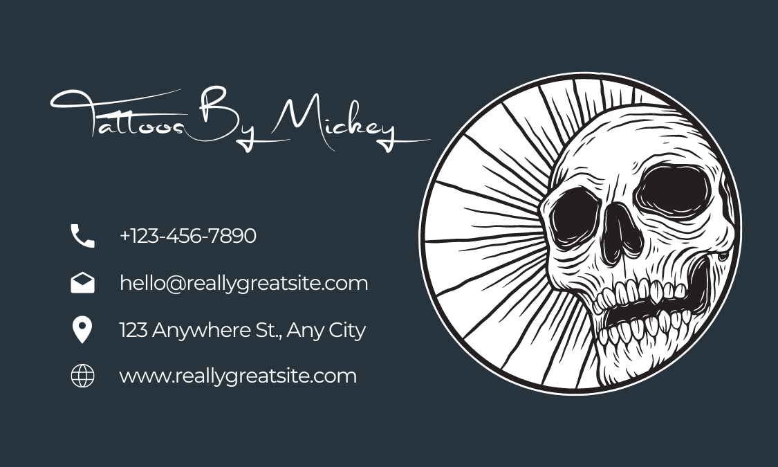 Tattoo Business Card