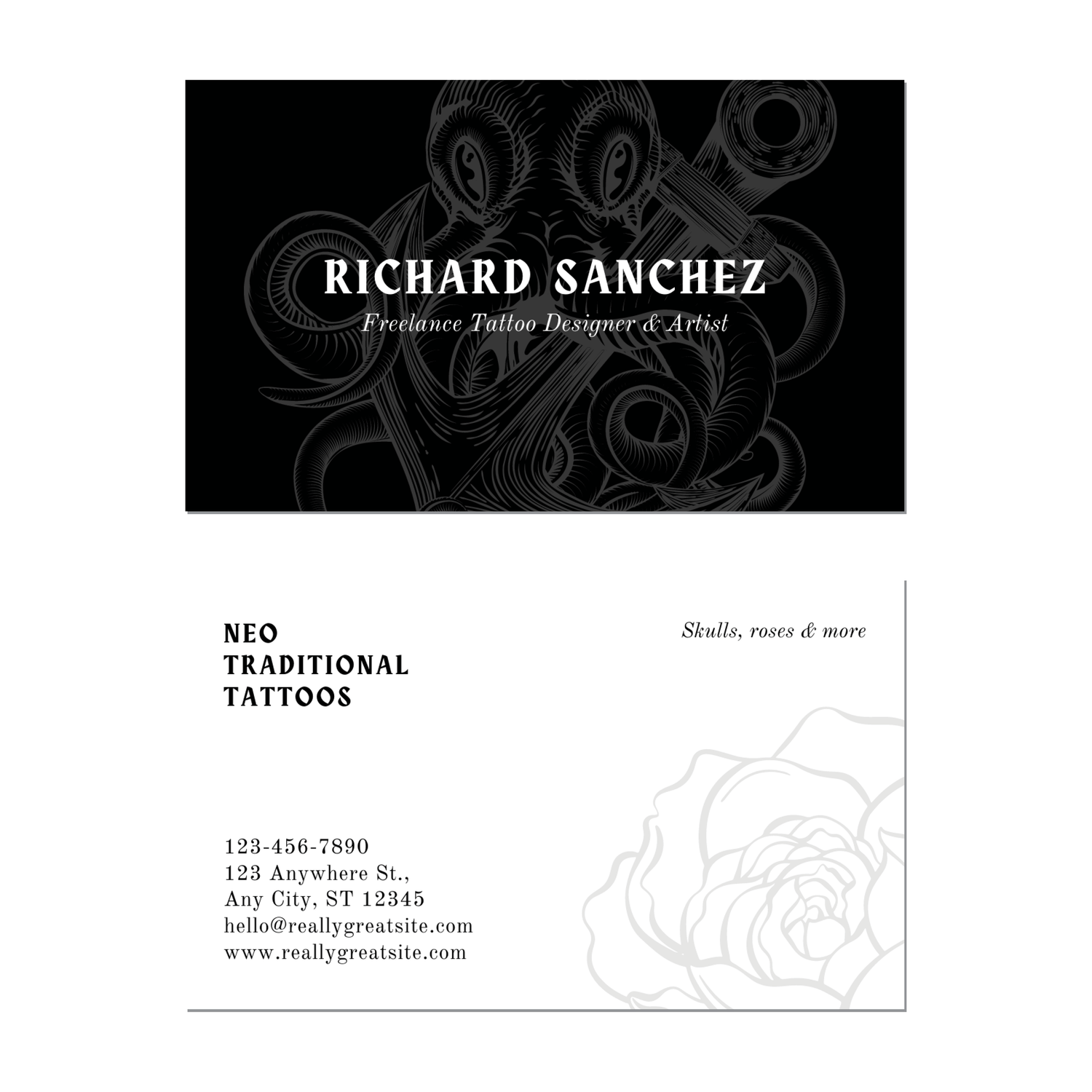 Tattoo Business Card