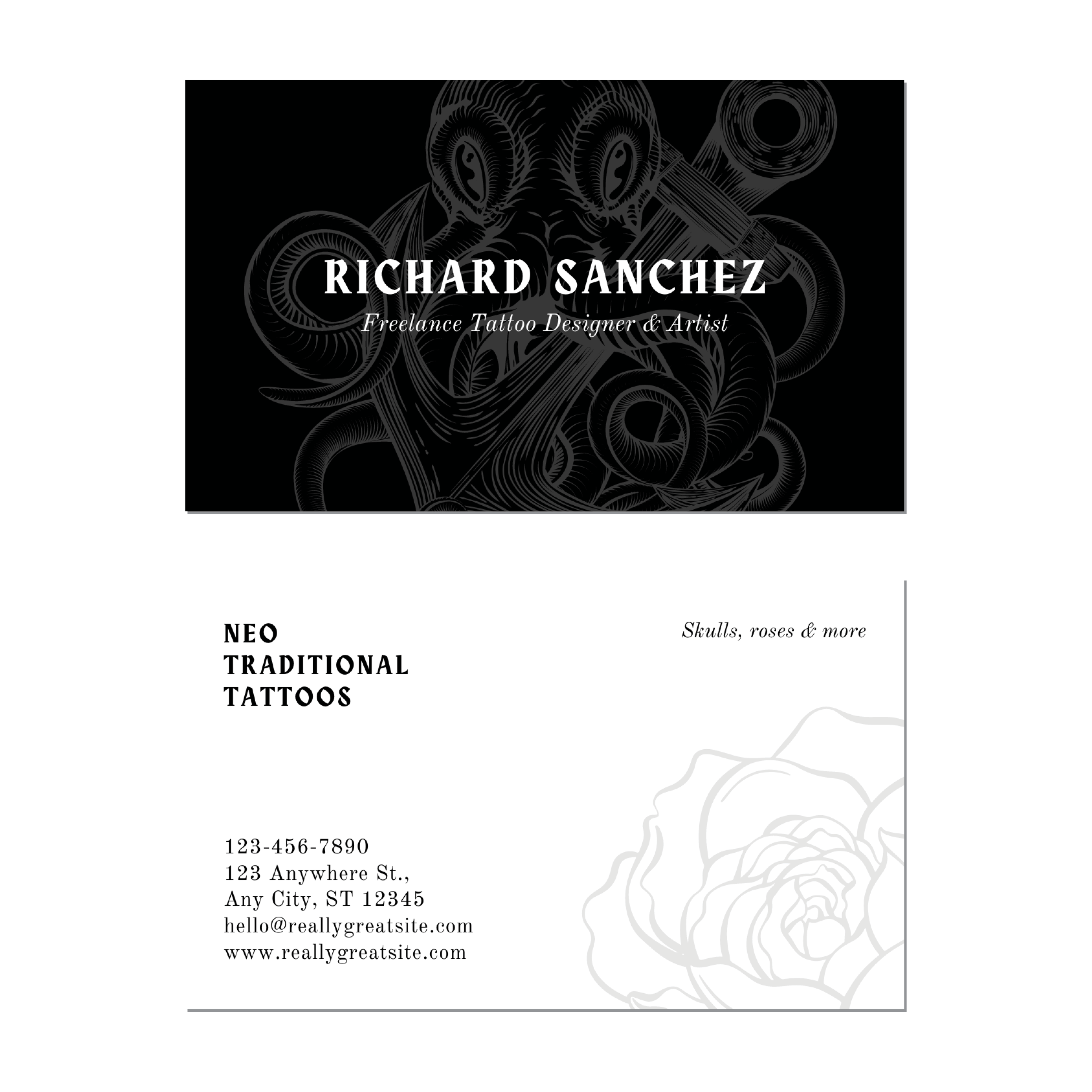 Tattoo Business Card
