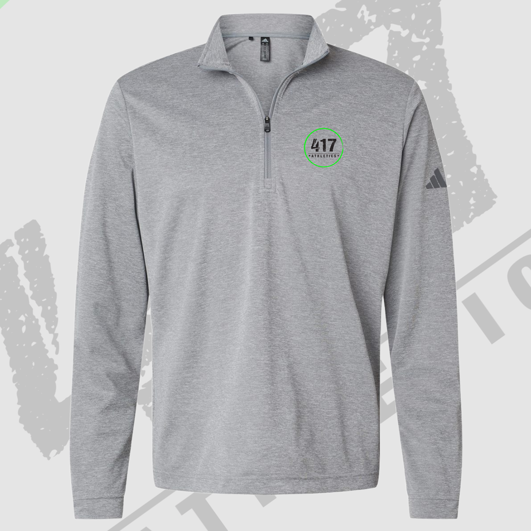 417 Staff Adidas Quarter Zip Pullover