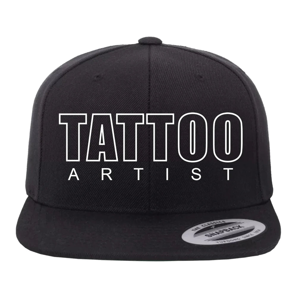 Tattoo Artist Flatbill Snapback