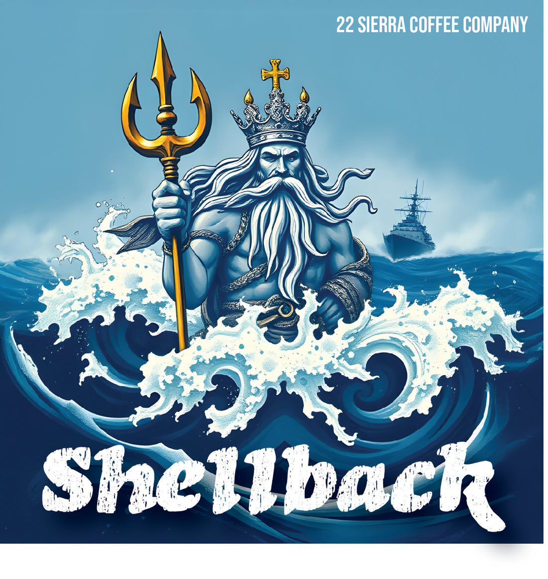 22 Sierra Shellback Sticker