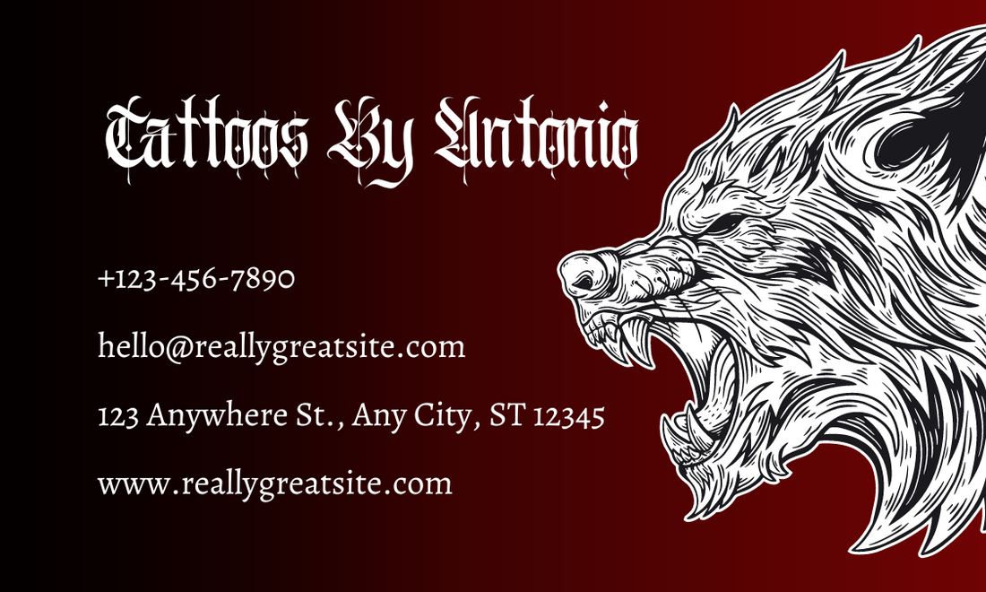 Tattoo Business Card