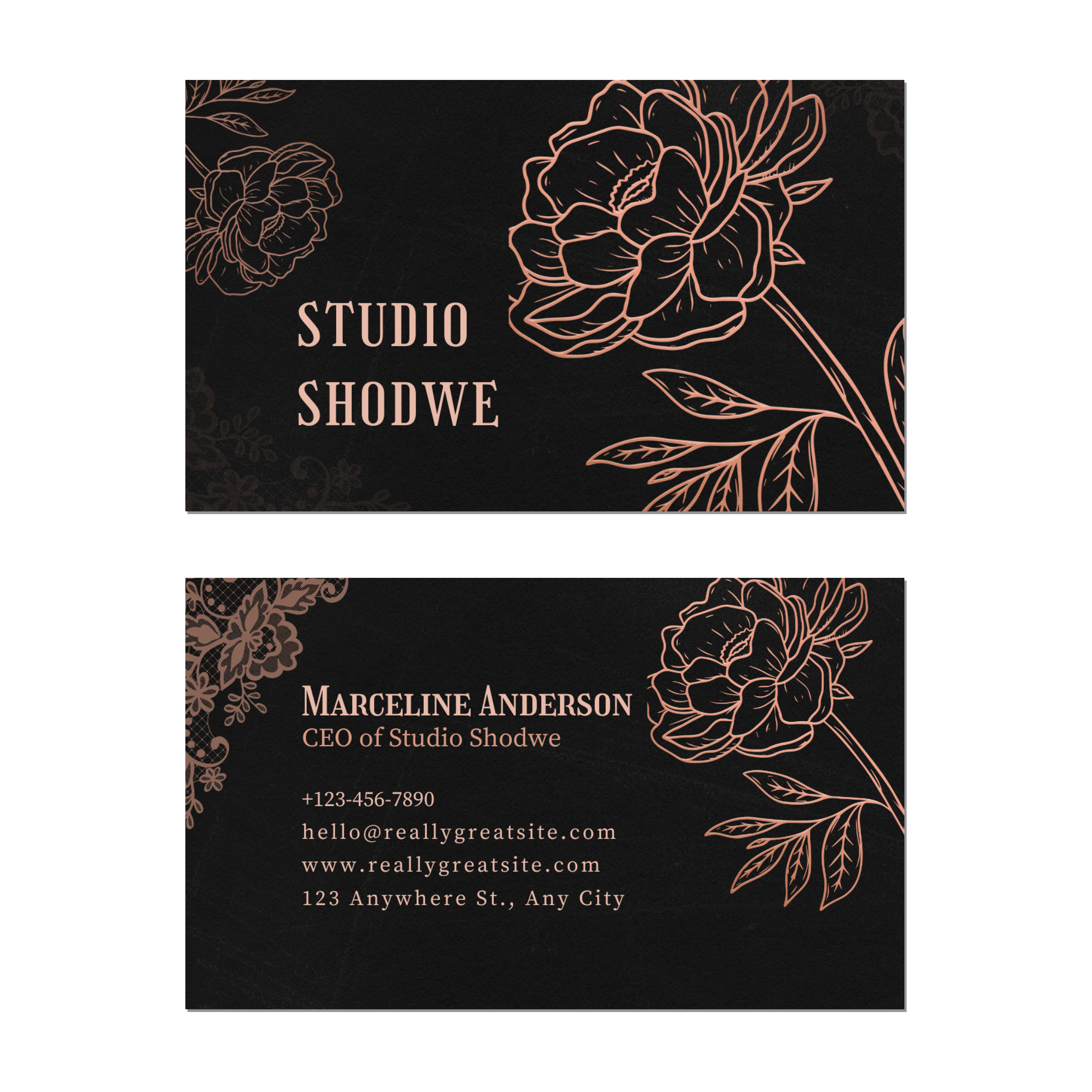 Business card template colorful flora decor flat sketch Vectors graphic art  designs in editable .ai .eps .svg .cdr format free and easy download  unlimit id:6846424