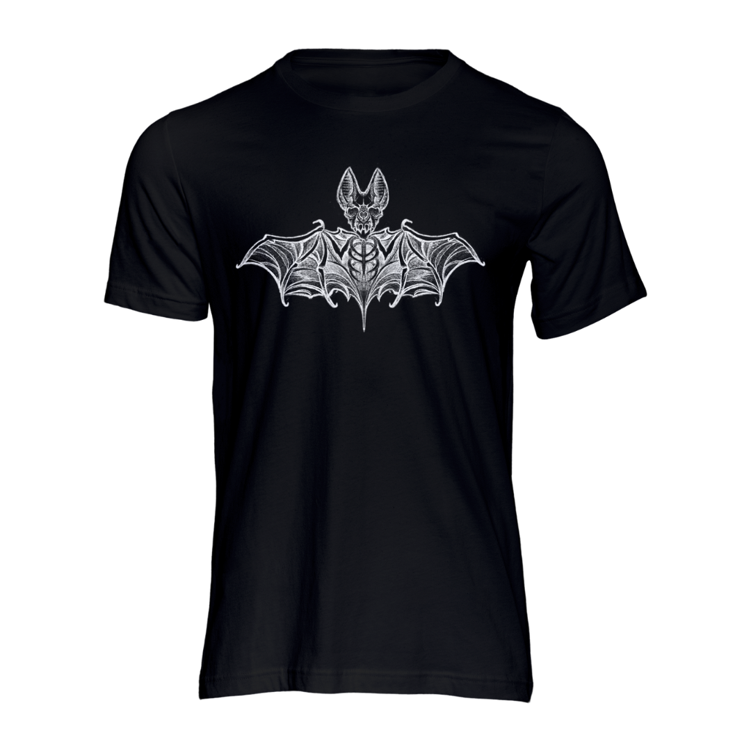 Skeleton Bat - T-Shirt - MCRIllustrates