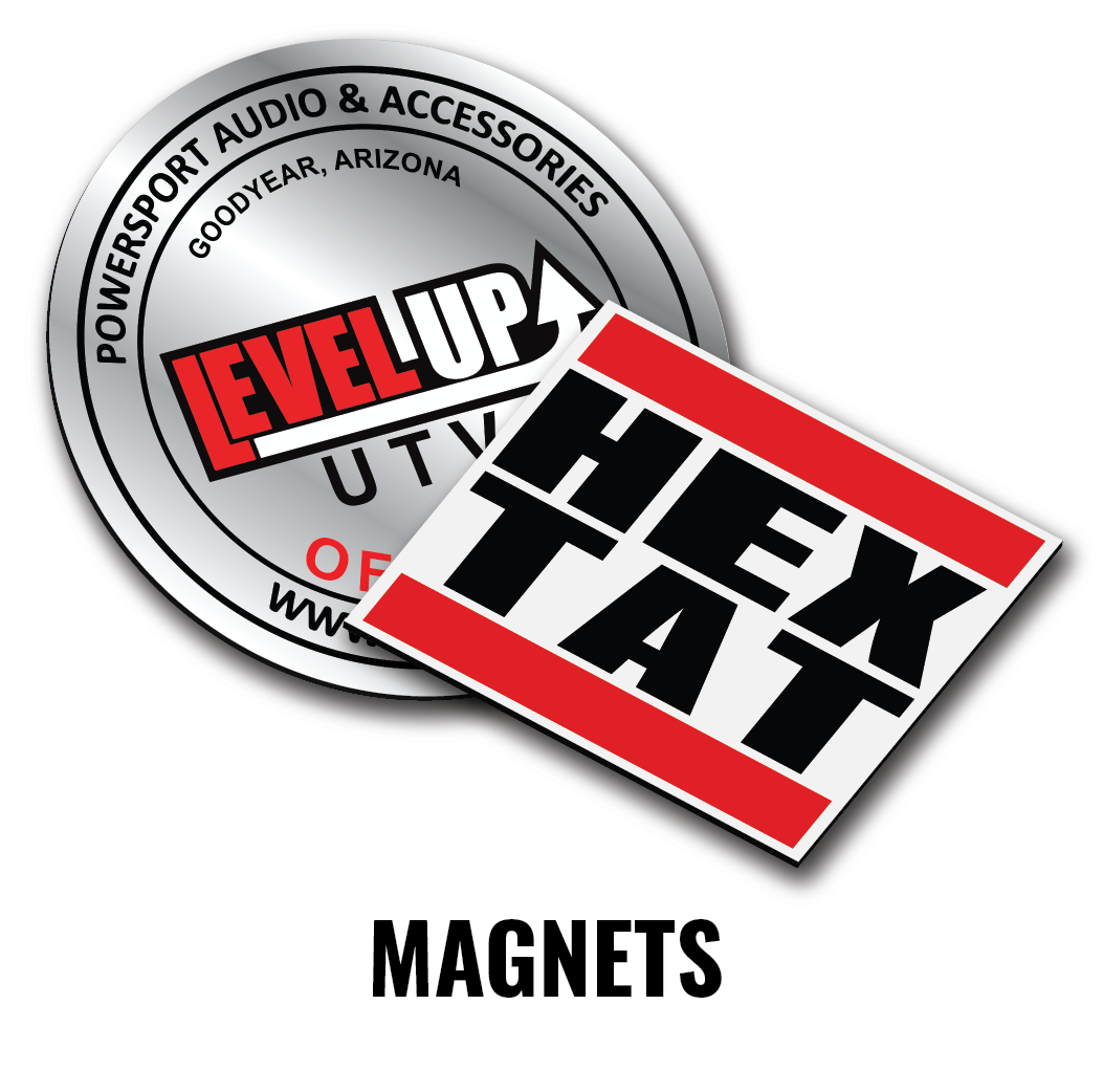 Custom logo magnets
