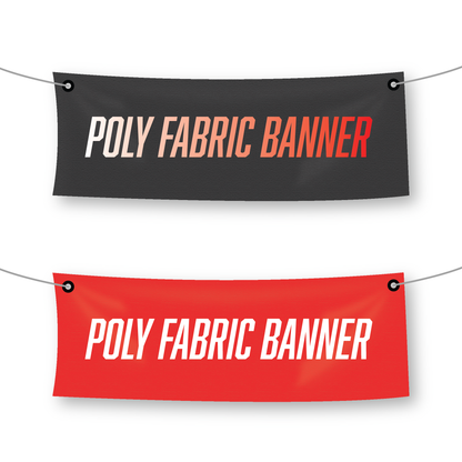 Poly Fabric Banner