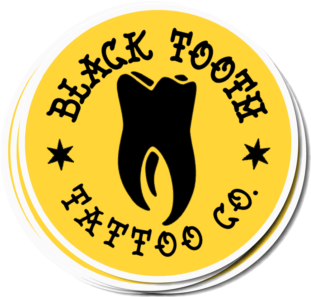 BLACK ON BLACK STICKERS – Grafpros