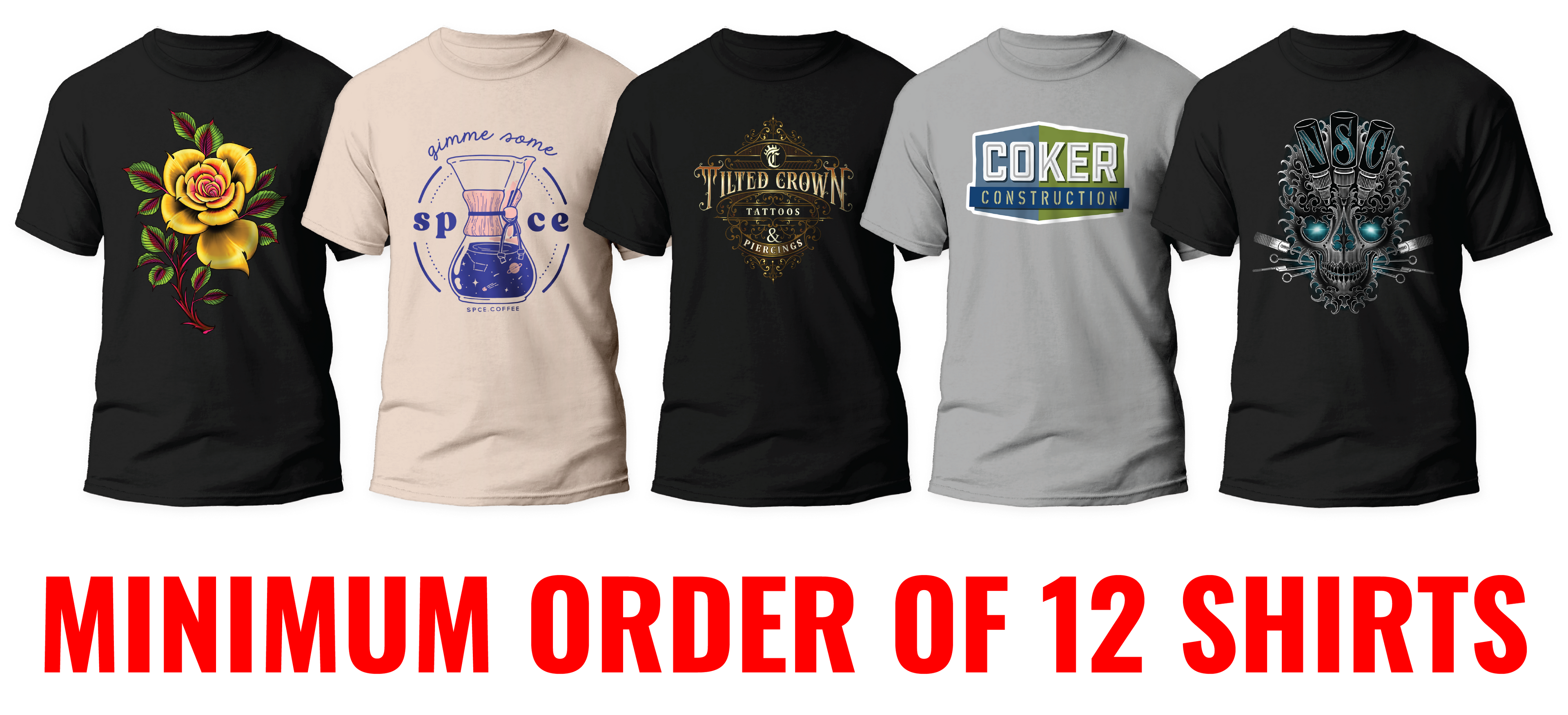 Personalised tee deals shirts